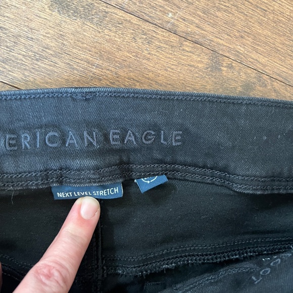 Black American Eagle bootcut jeans - Picture 5 of 6